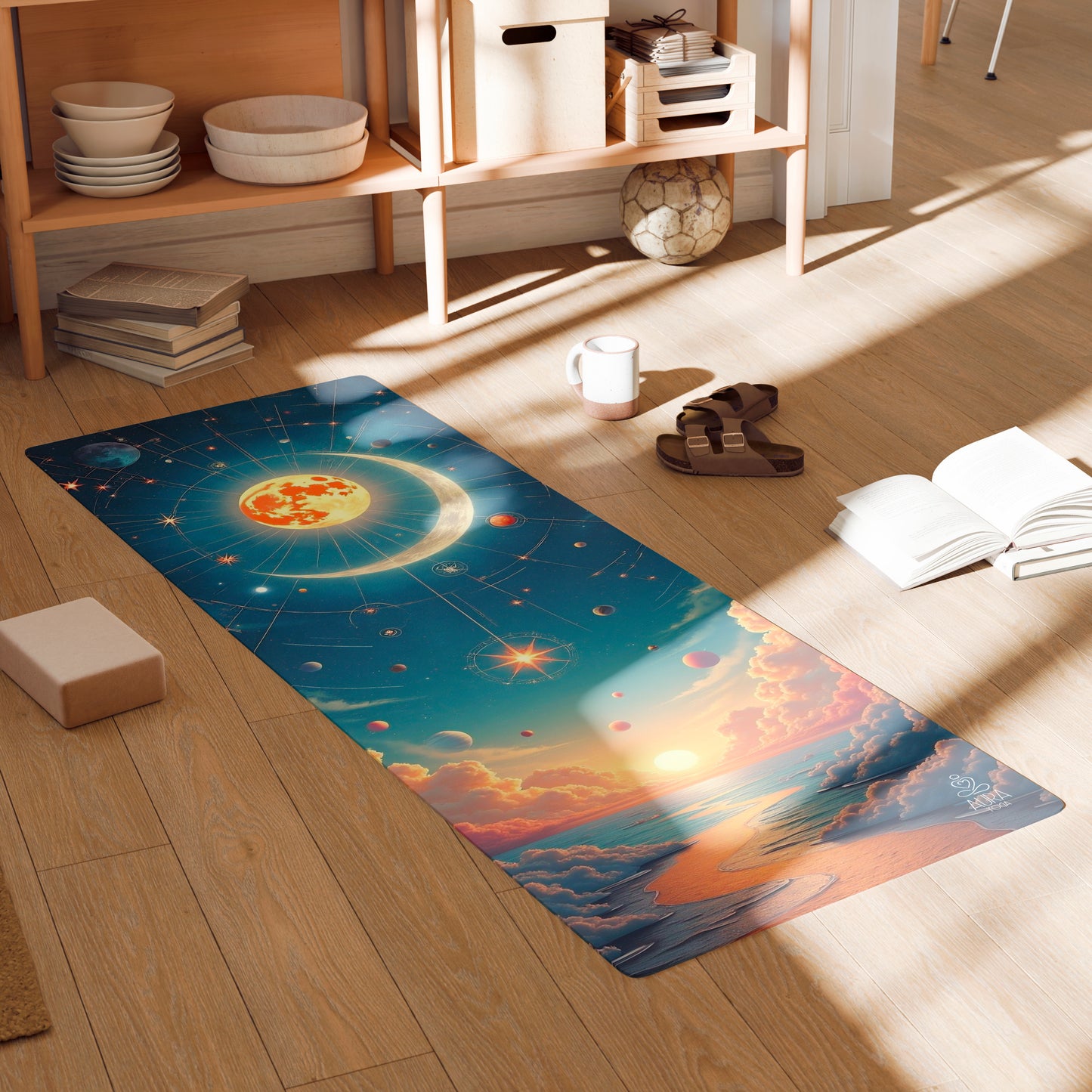 "Celestial flow" Yoga Mat