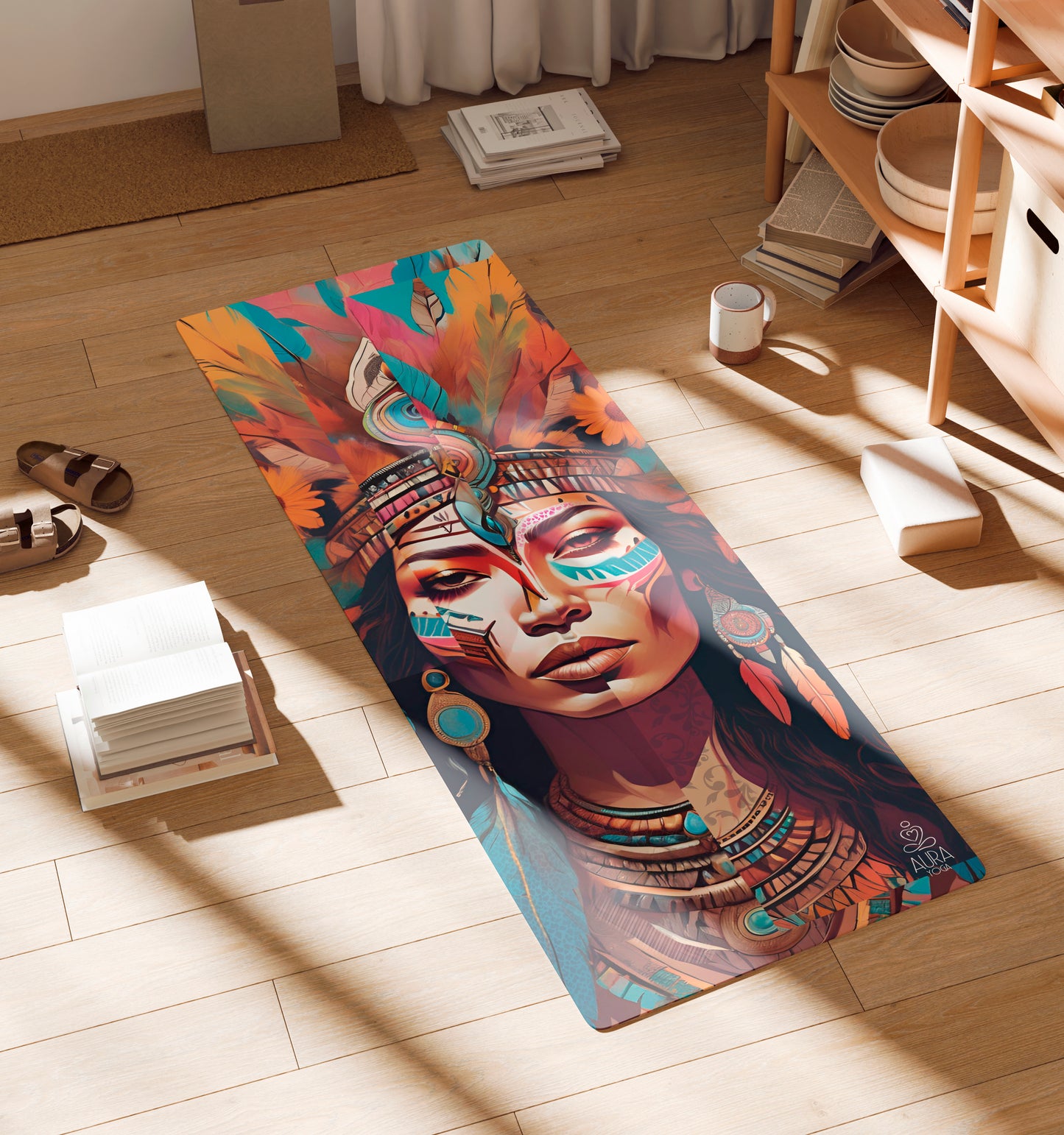"Warrior Spirit" Yoga Mat