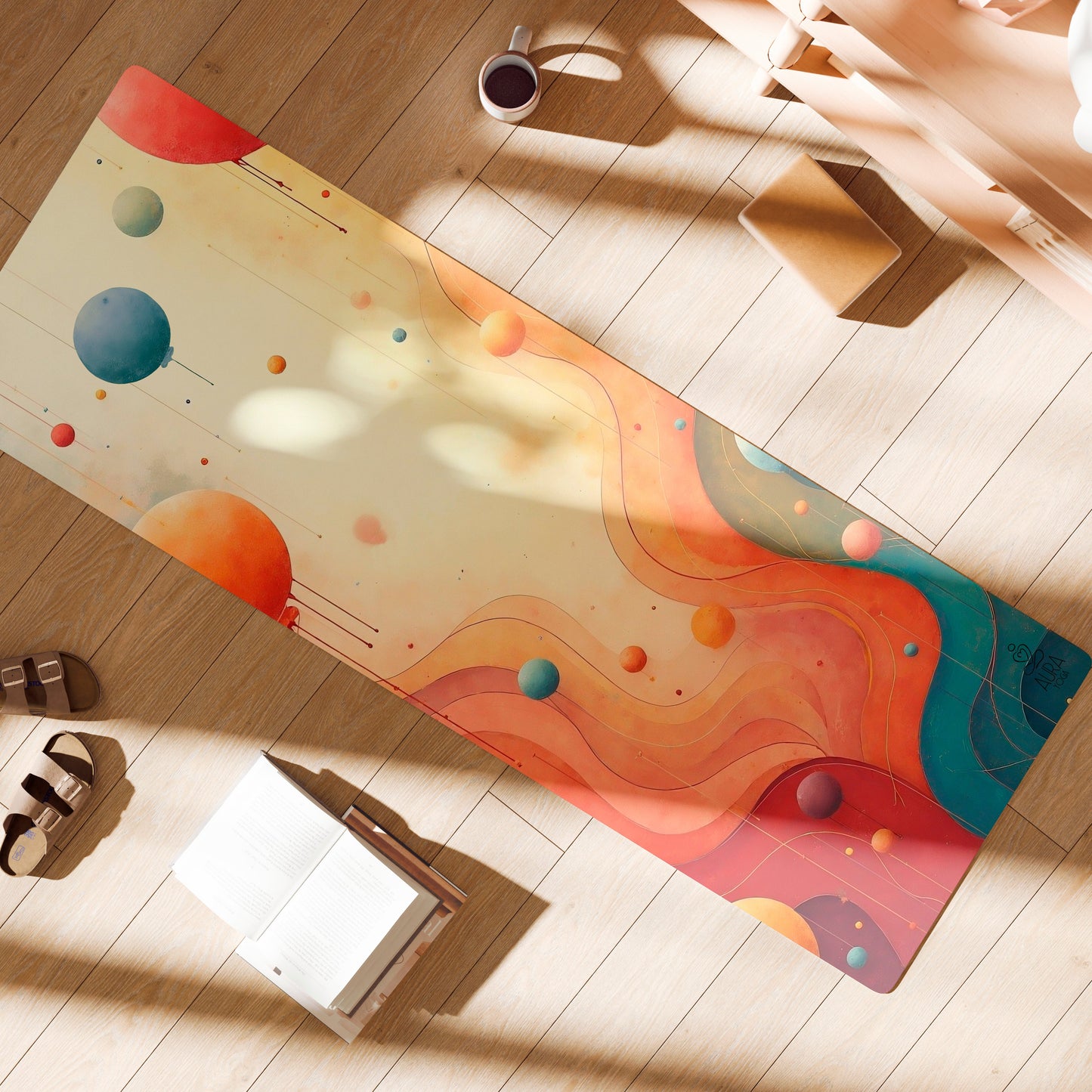 "Dreamy horizon" Yoga Mat