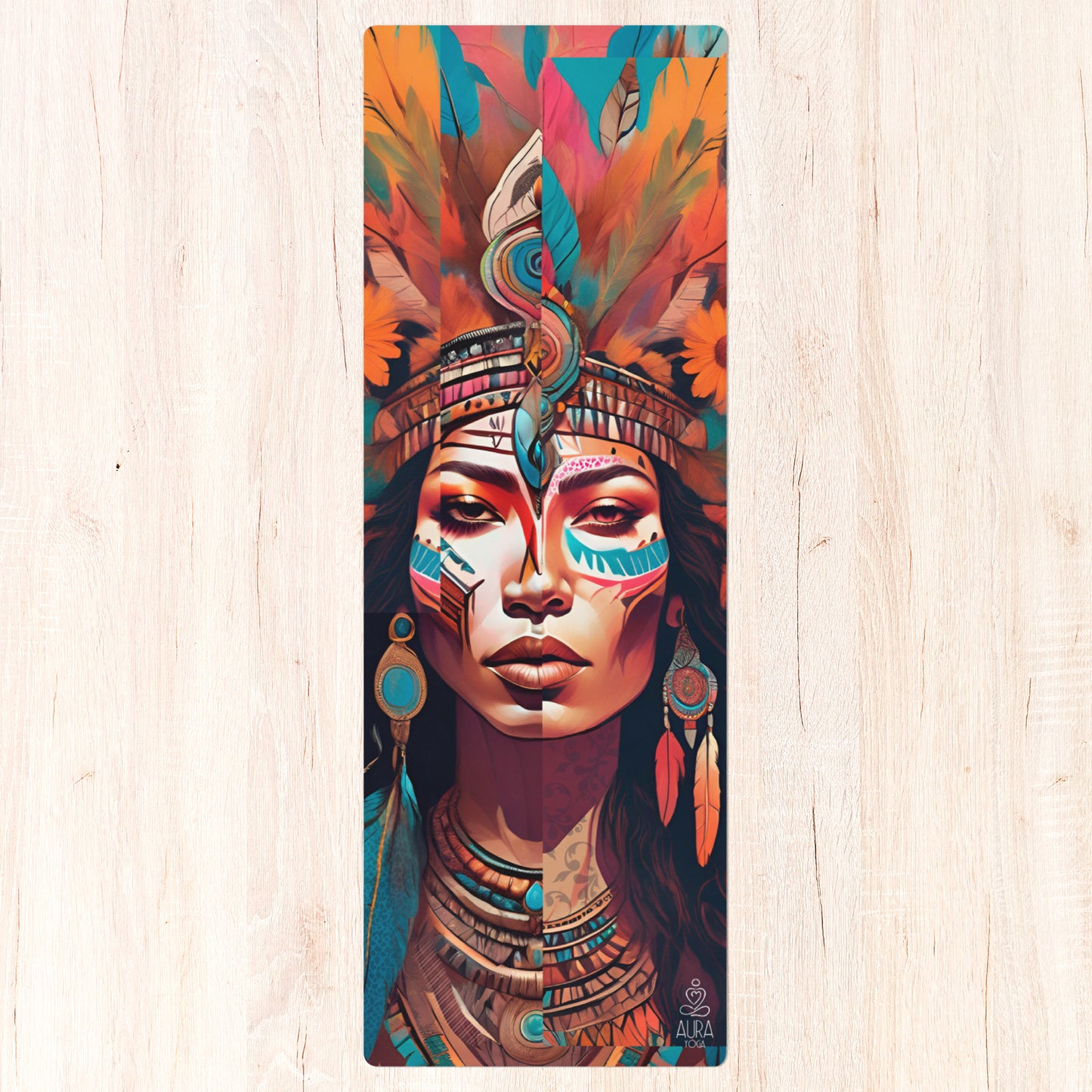 "Warrior Spirit" Yoga Mat