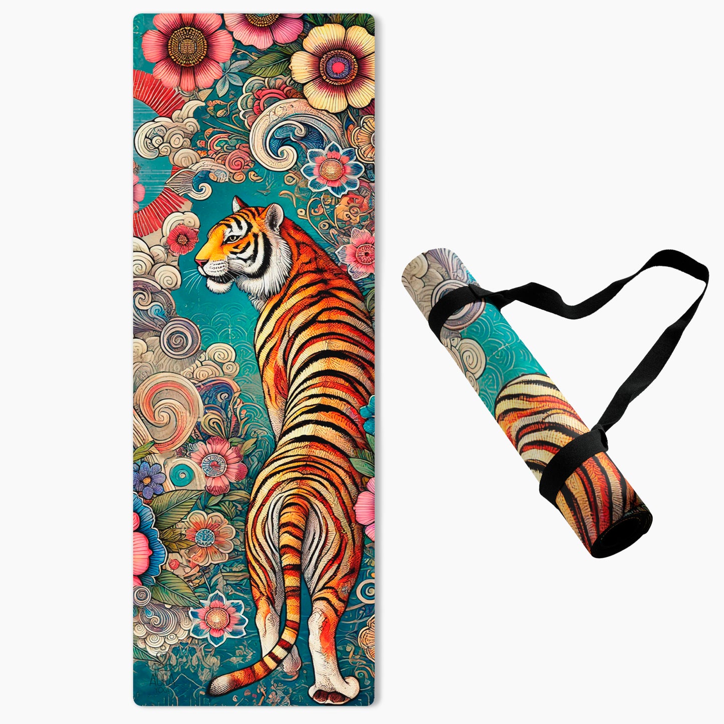 "Japanese Tiger" Yoga Mat