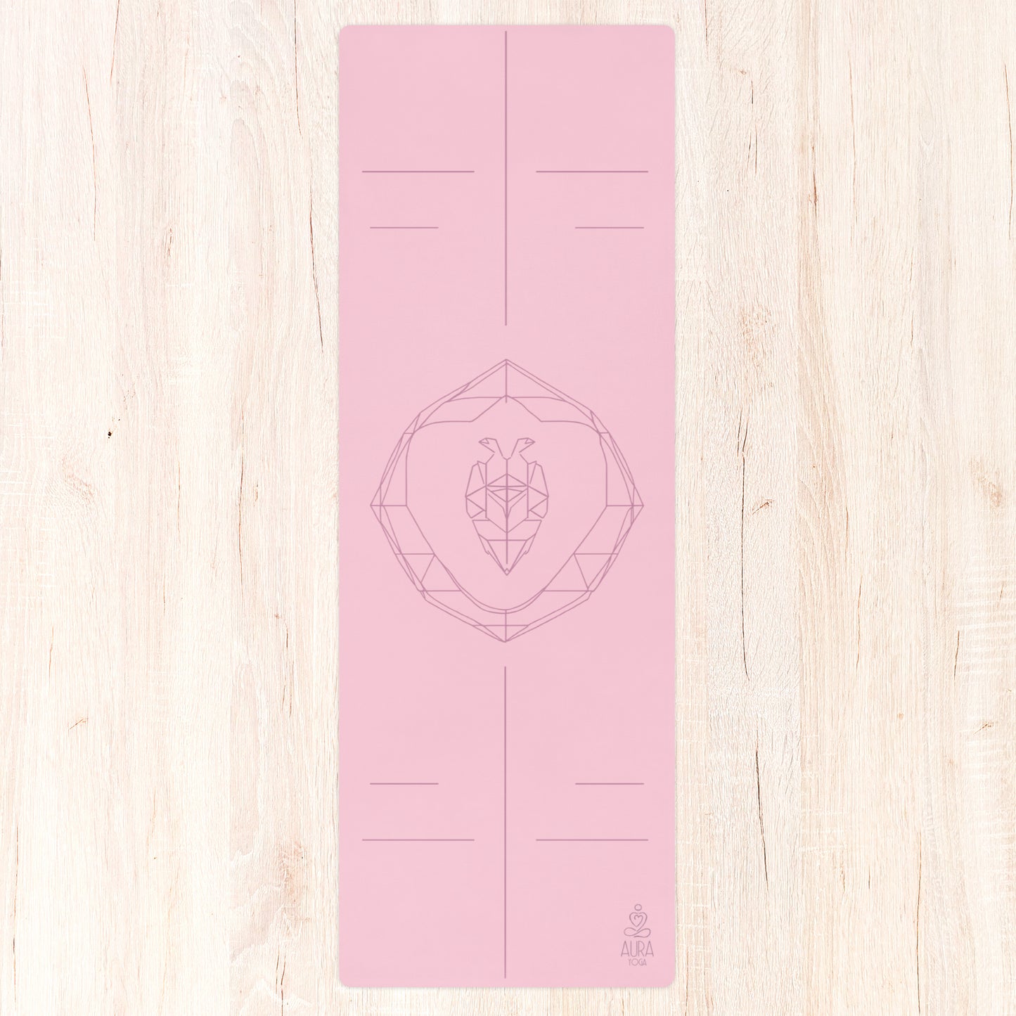 "Gentle Rose" Yoga Mat