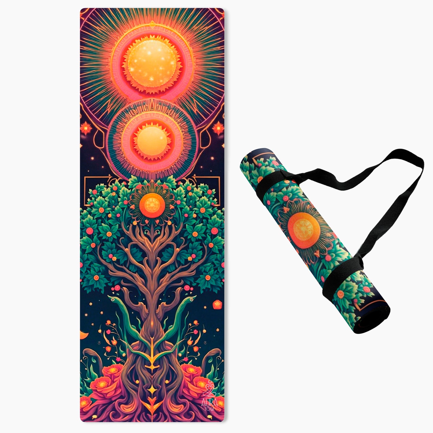 "Sacred Tree of Life" Yoga Mat