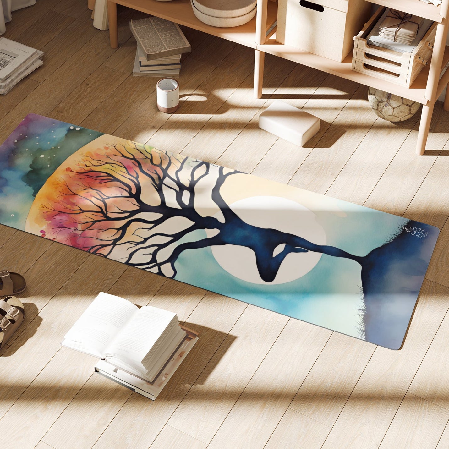 "Tree Pose" Yoga Mat