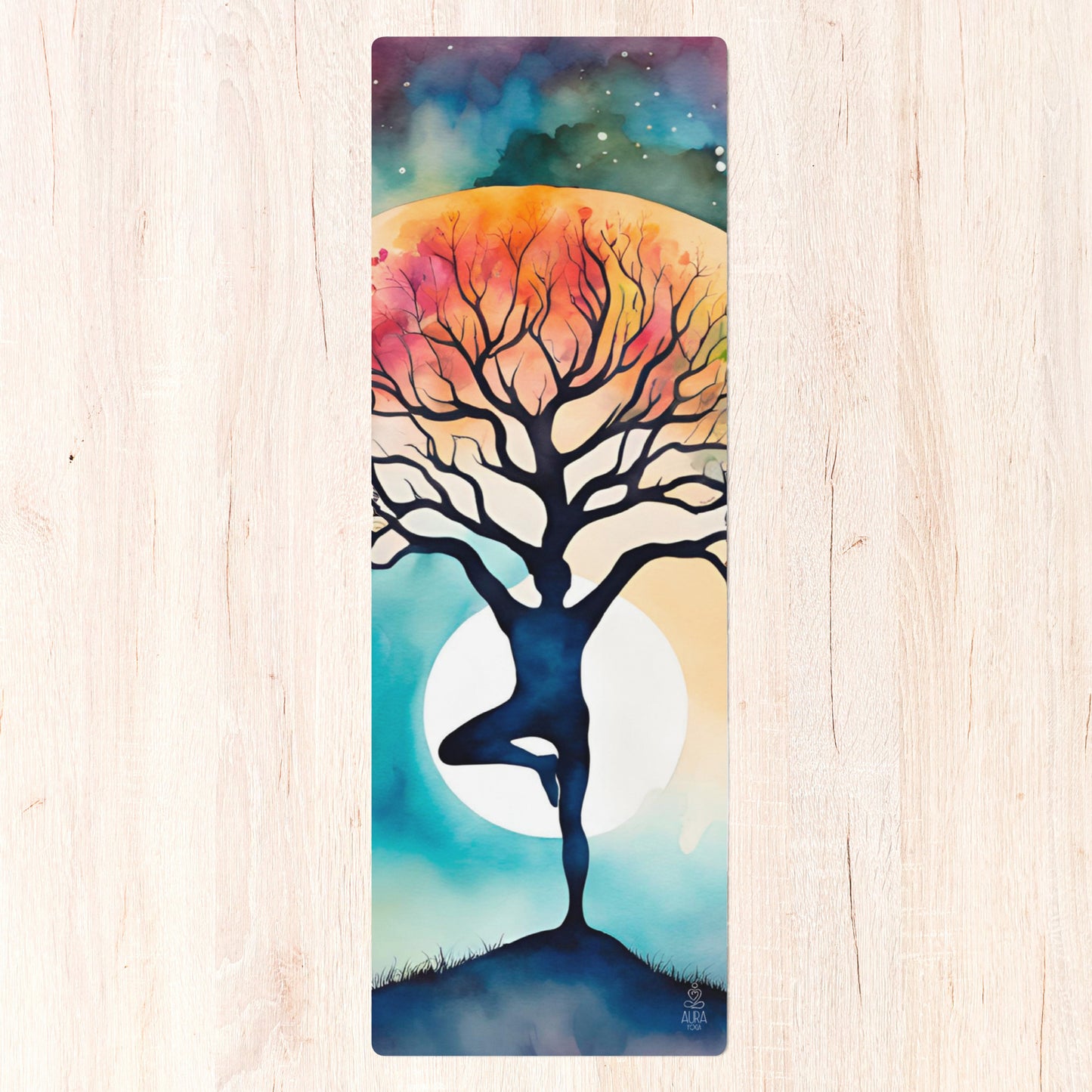 "Tree Pose" Yoga Mat