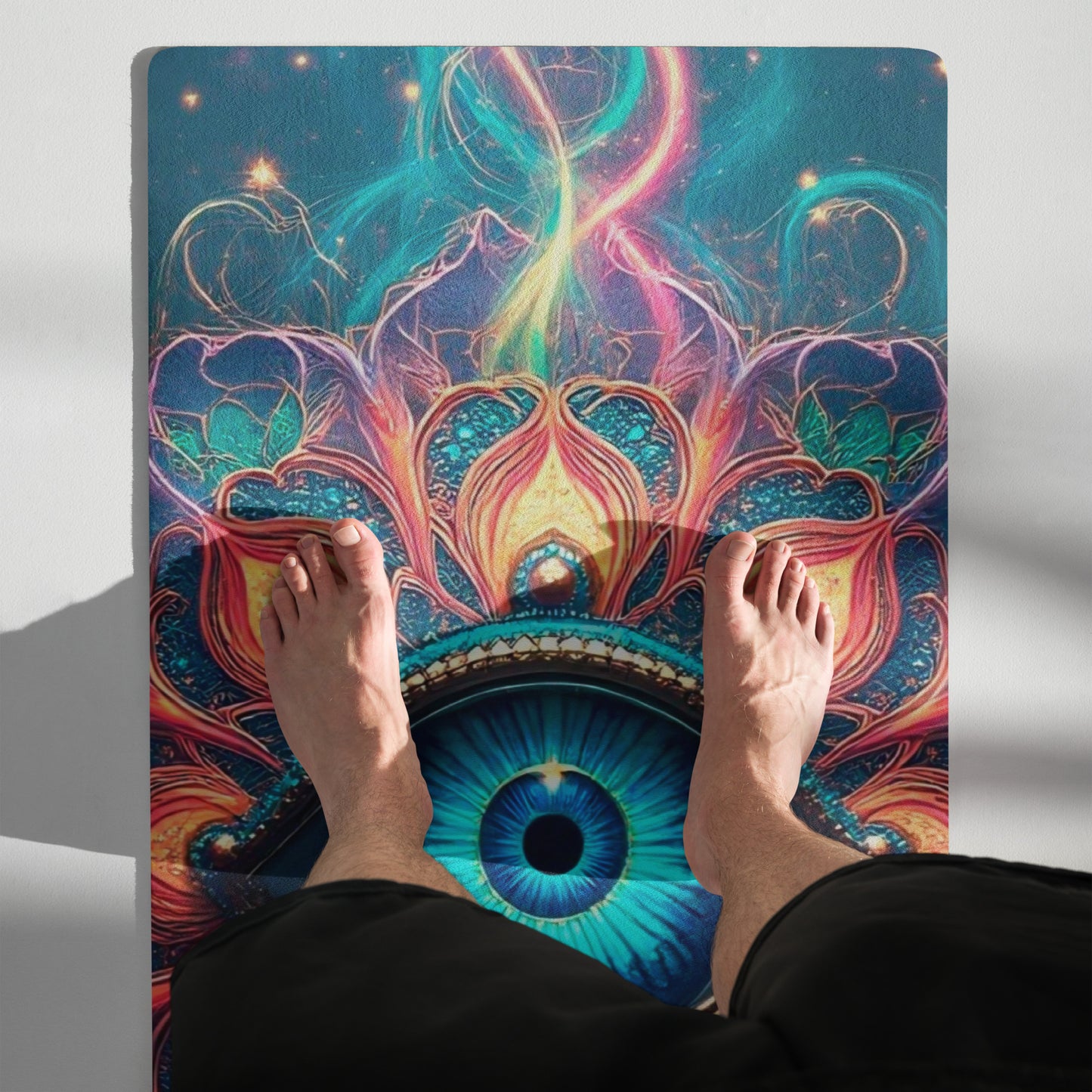 "Evil Eye" Yoga Mat