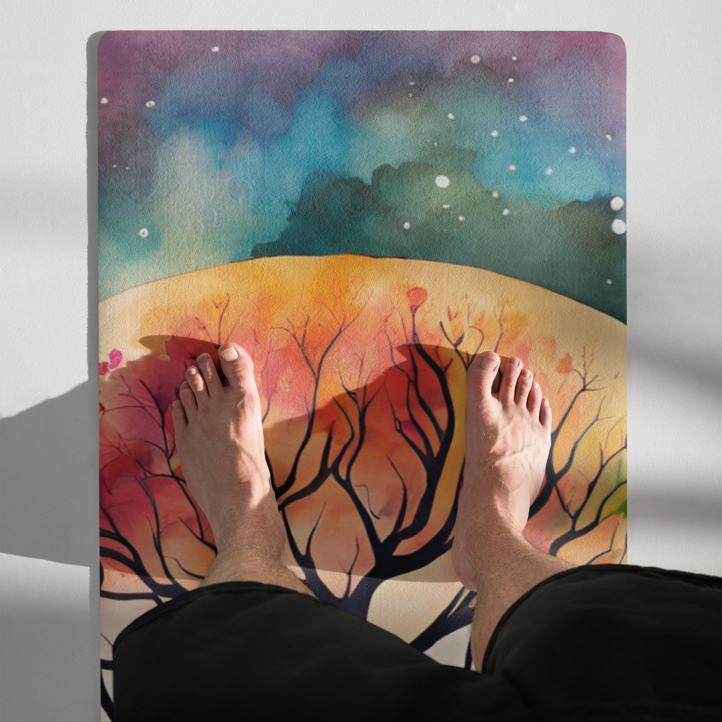 "Tree Pose" Yoga Mat