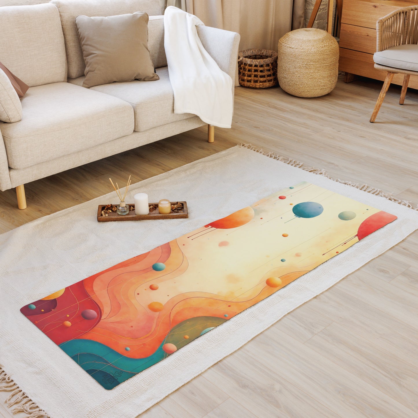 "Dreamy horizon" Yoga Mat