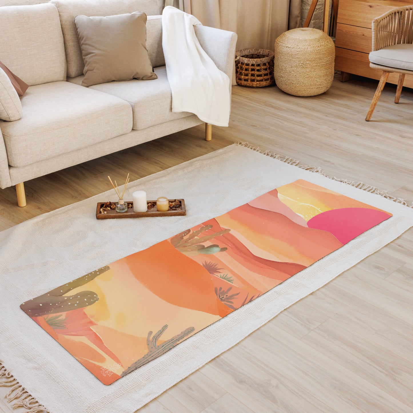 "Desert serenity" Yoga Mat