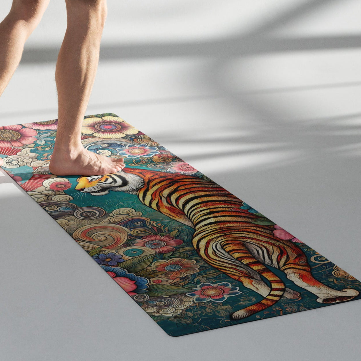 "Japanese Tiger" Yoga Mat