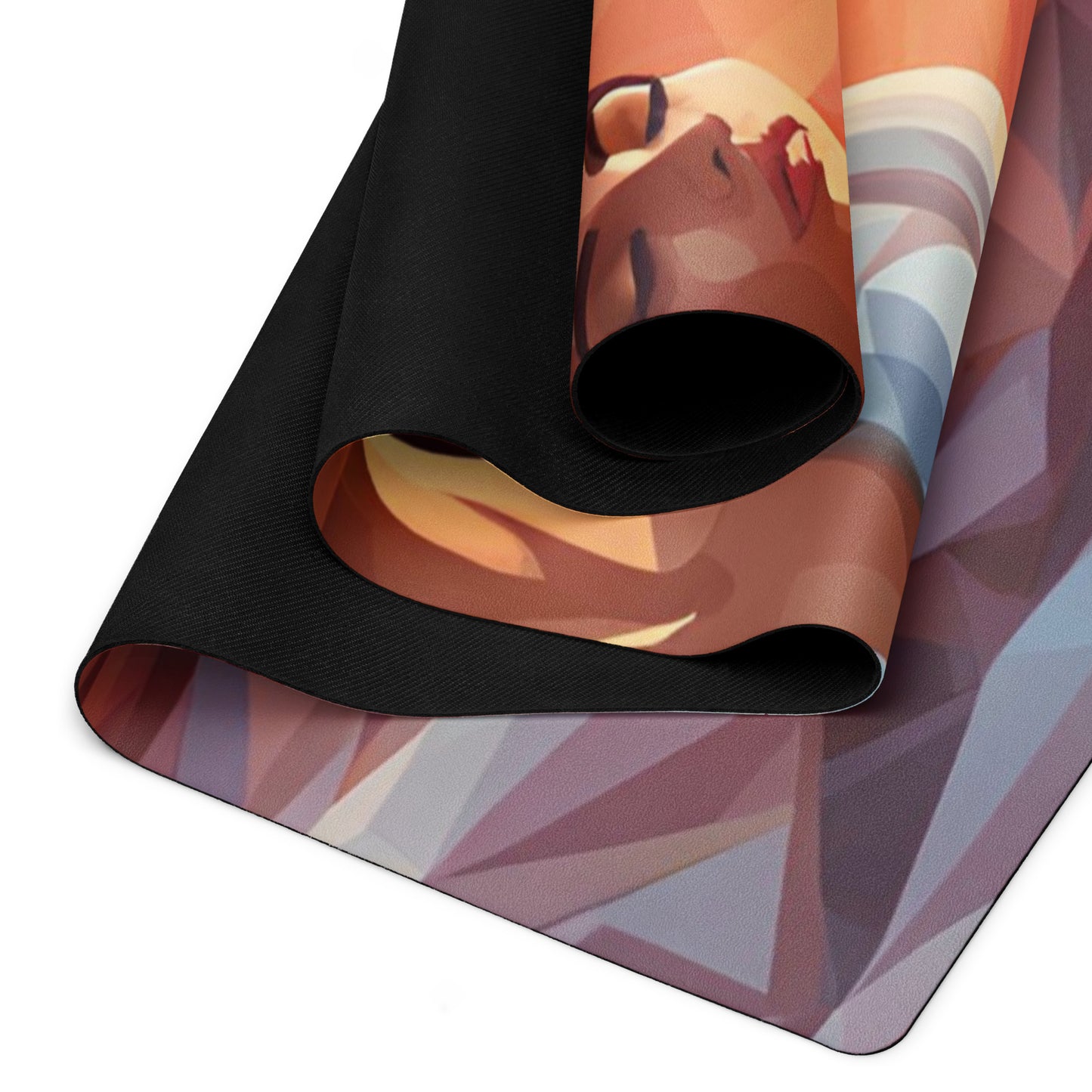 "Sunset meditation" Yoga Mat