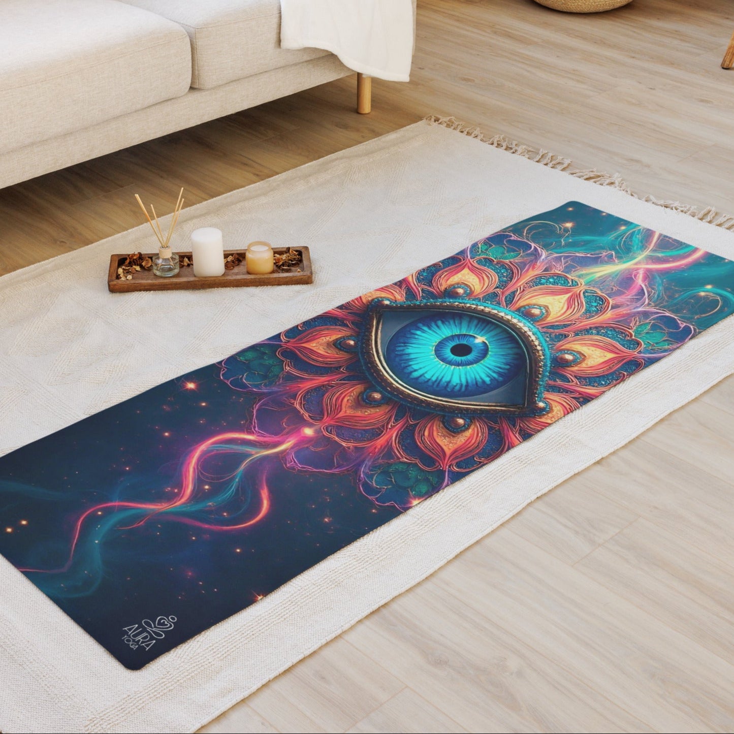 "Evil Eye" Yoga Mat
