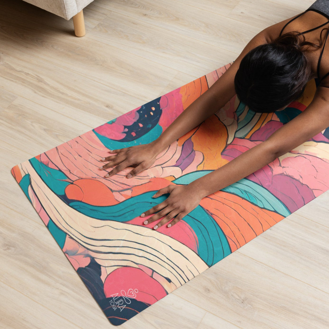 "Ocean Breeze" Yoga Mat