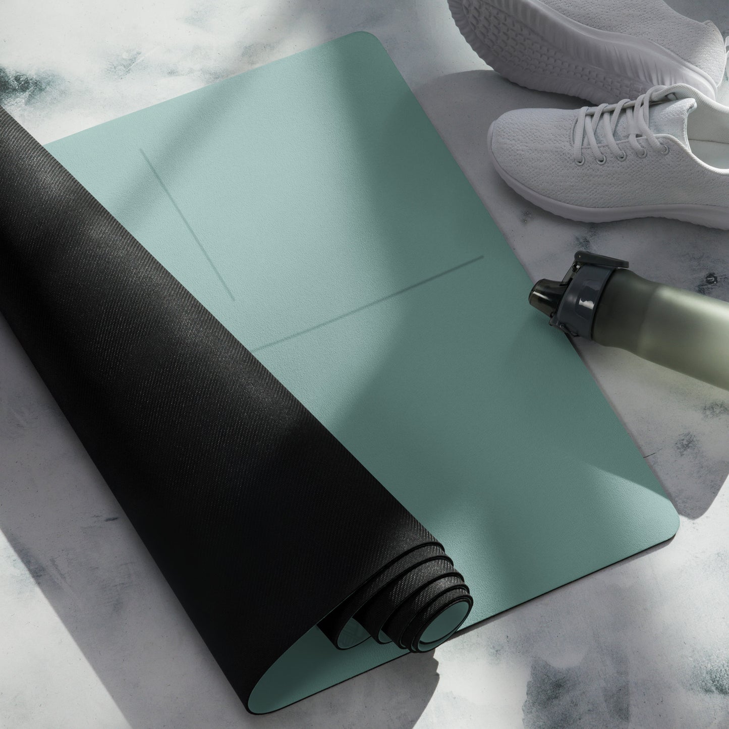 "Soothing Green" Yoga Mat