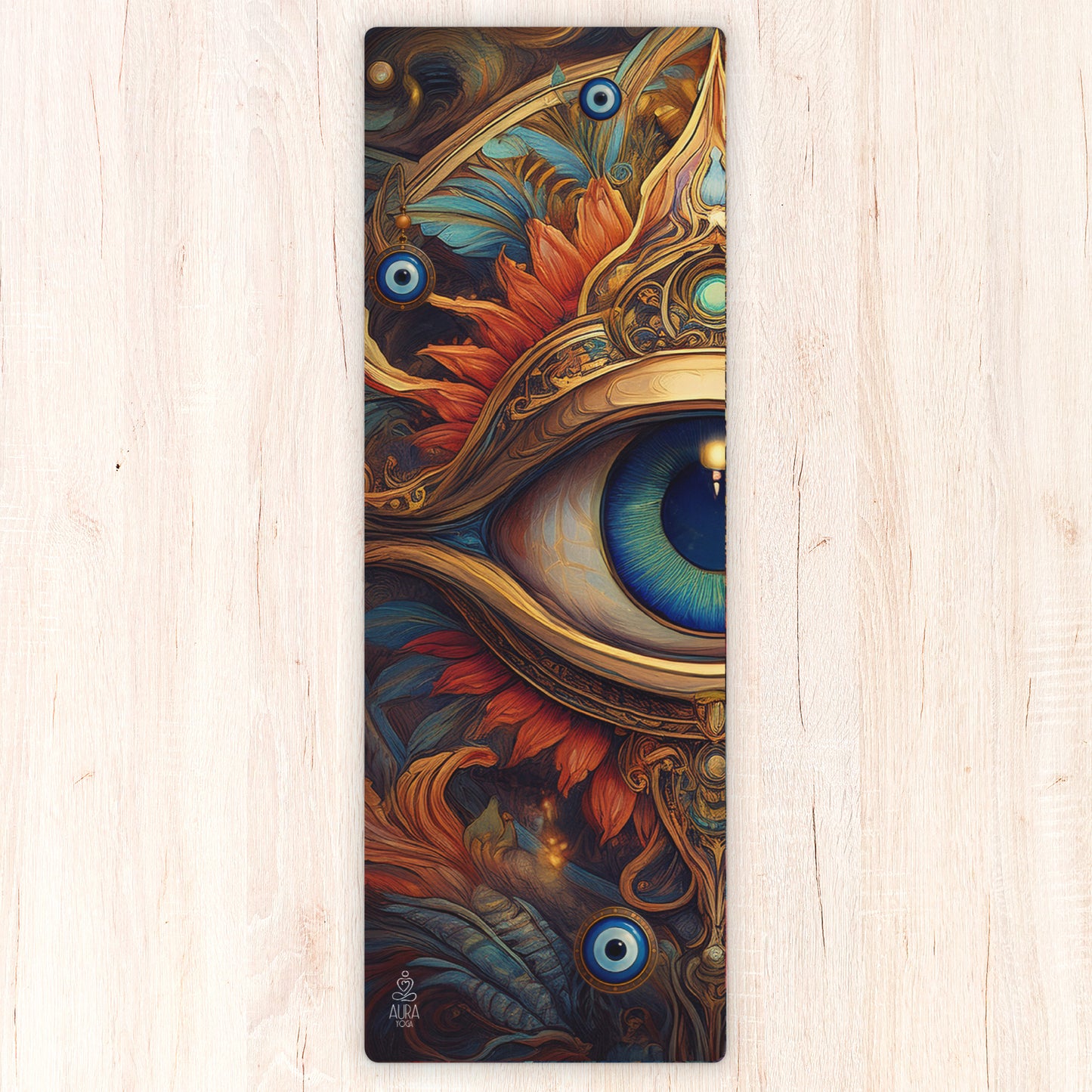 "Mystic Evil Eye" Yoga mat