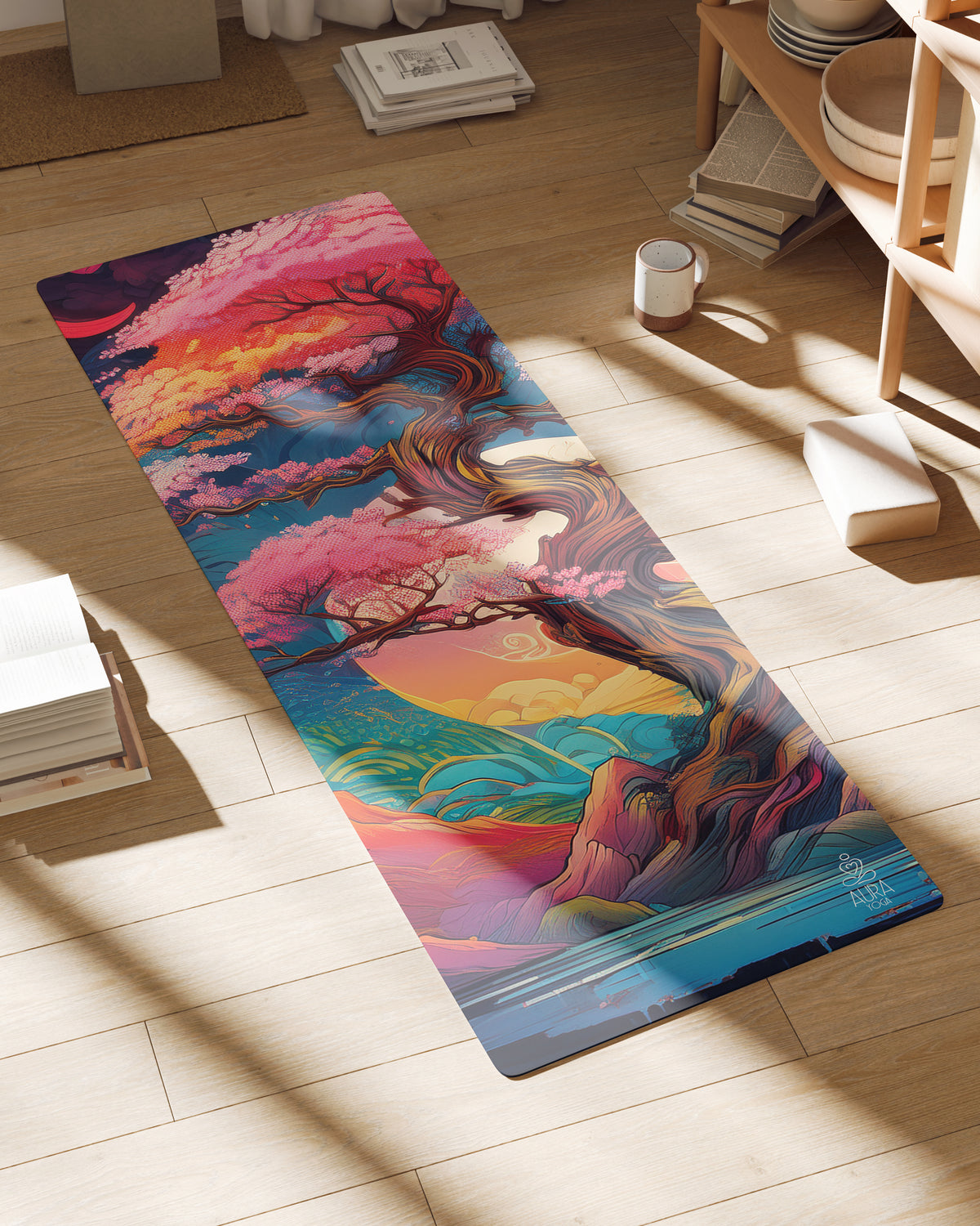 "Sakura Tree" Yoga Mat